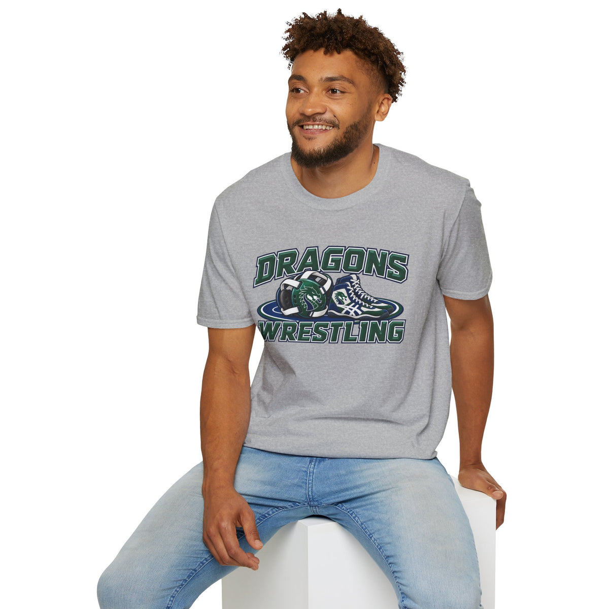 Long Creek Dragons Wrestling T-Shirt