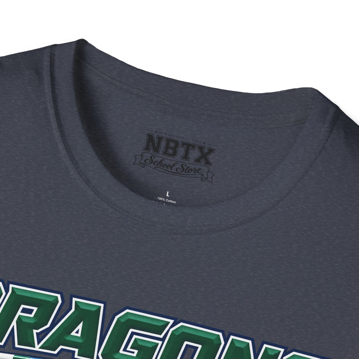 Long Creek Dragons Soccer T-Shirt - Script