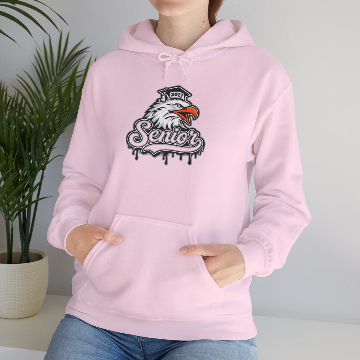 Memorial Early College High School Senior Hoodie — Drip Design Graduation Sweatshirt