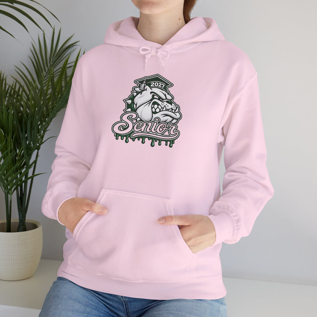 Marion High School Senior Hoodie — Drip Design Graduation Sweatshirt