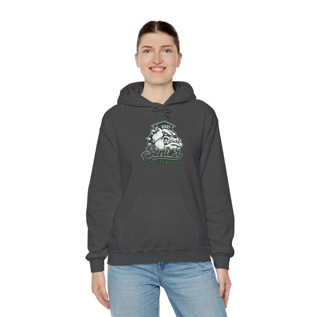 Marion High School Senior Hoodie — Drip Design Graduation Sweatshirt