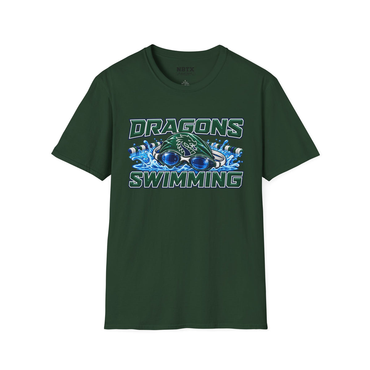 Long Creek Dragons Swimming T-Shirt