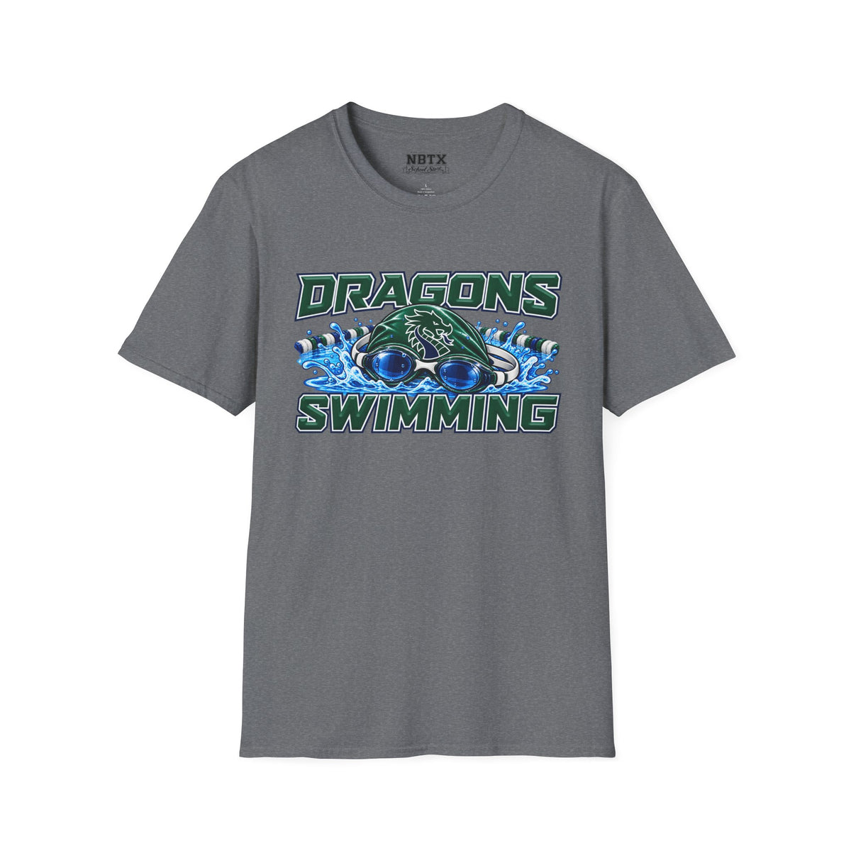 Long Creek Dragons Swimming T-Shirt