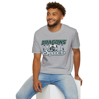 Long Creek Dragons Soccer T-Shirt - Script
