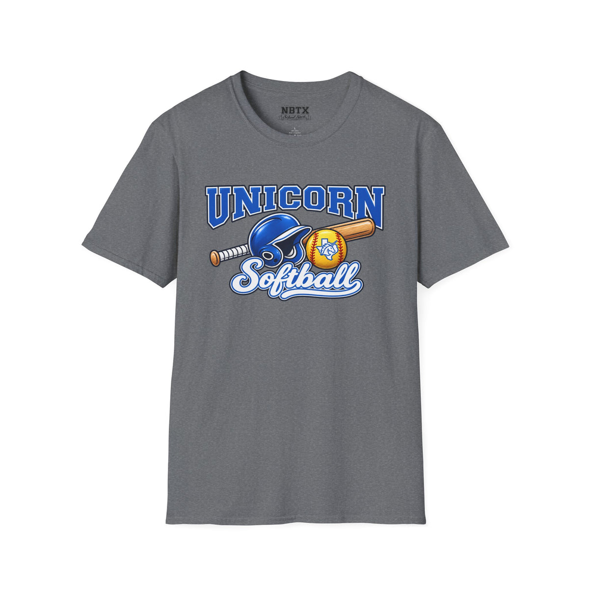 New Braunfels Unicorns Softball T-Shirt