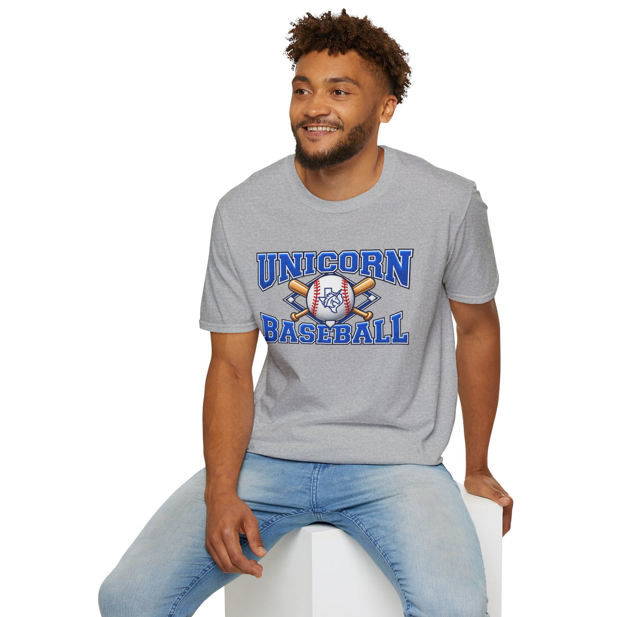 New Braunfels Unicorns Baseball T-Shirt