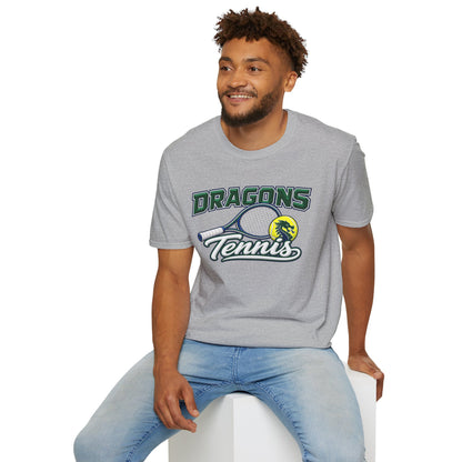 Long Creek Dragons Tennis T-Shirt - Script