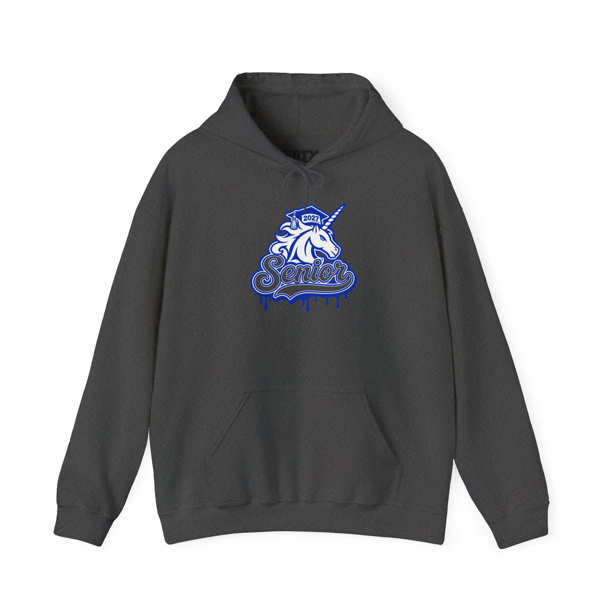 Senior Unicorn Hoodie — Drip Design Graduation Sweatshirt