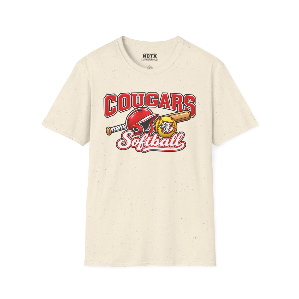 Canyon Cougars Softball T-Shirt - Script