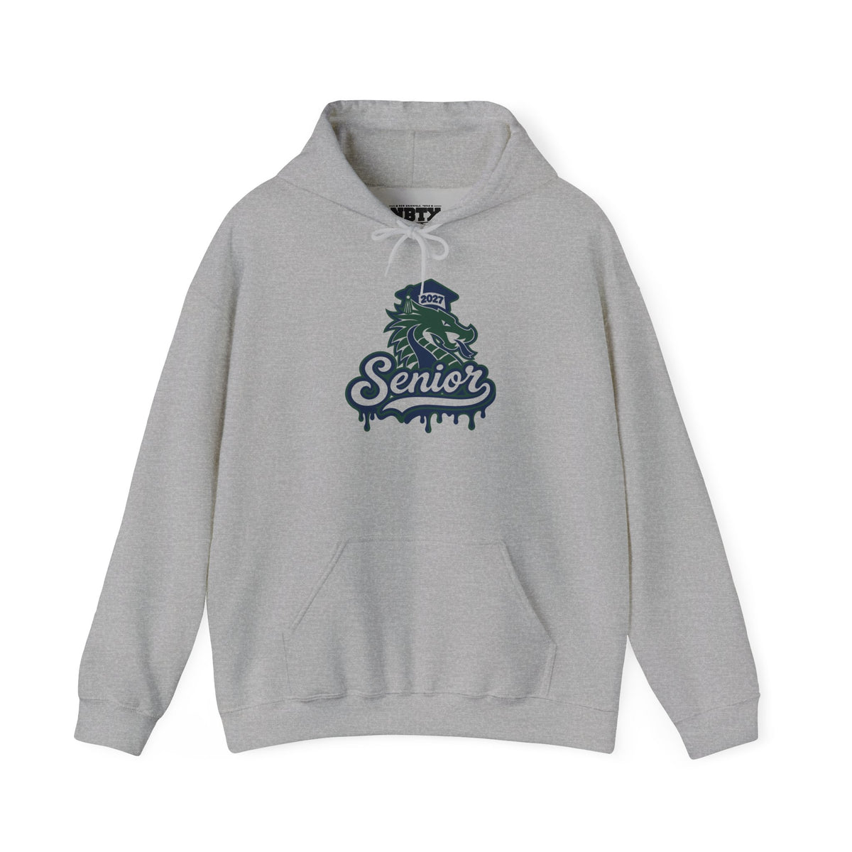 Senior Dragon Hoodie — Drip Design Graduation Sweatshirt