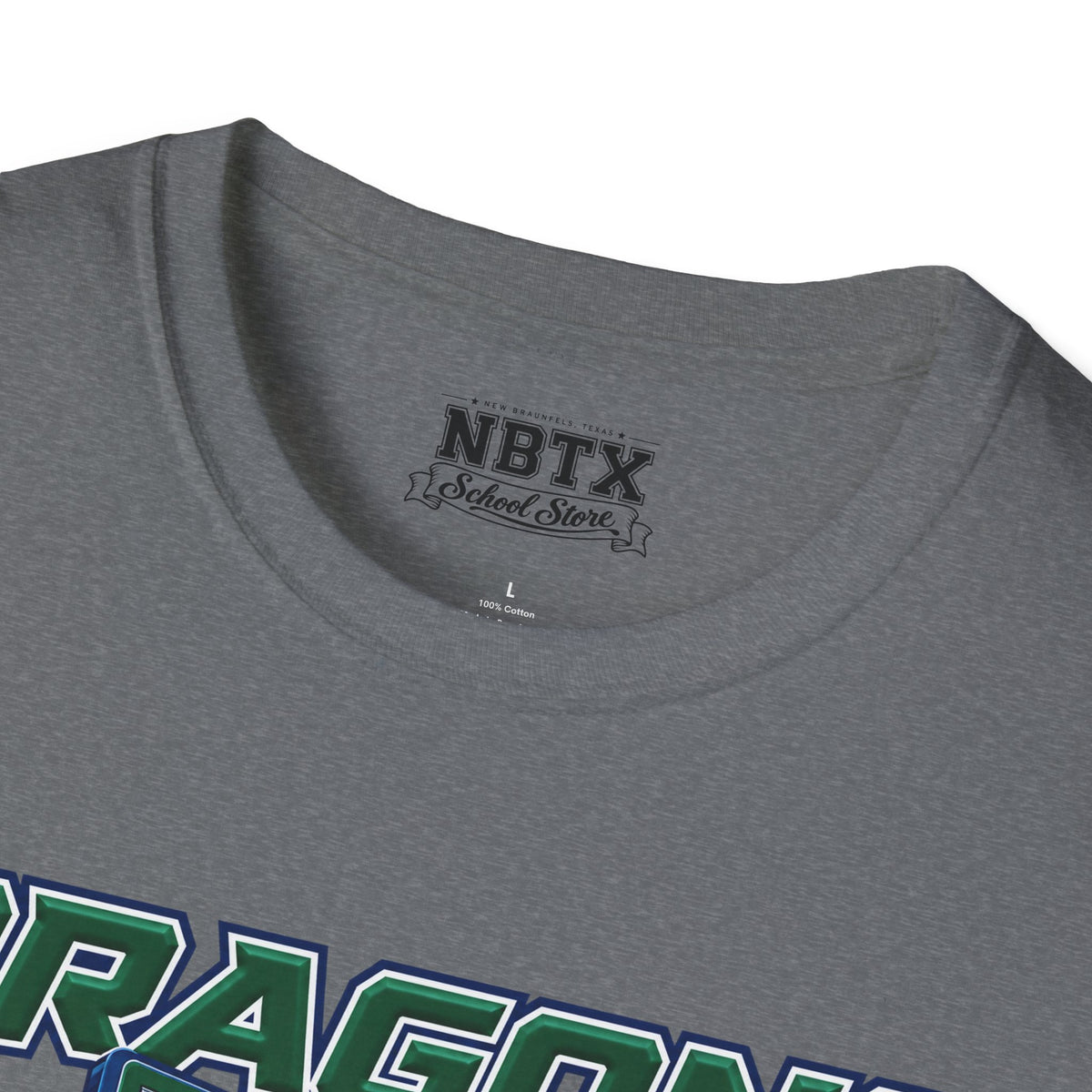Long Creek Dragons Basketball T-Shirt - Script
