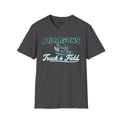 Long Creek Dragons Track & Field T-Shirt - Script