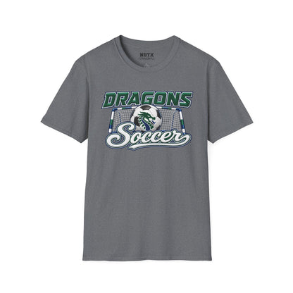 Long Creek Dragons Soccer T-Shirt - Script