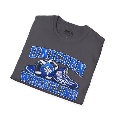 New Braunfels Unicorns Wrestling T-Shirt