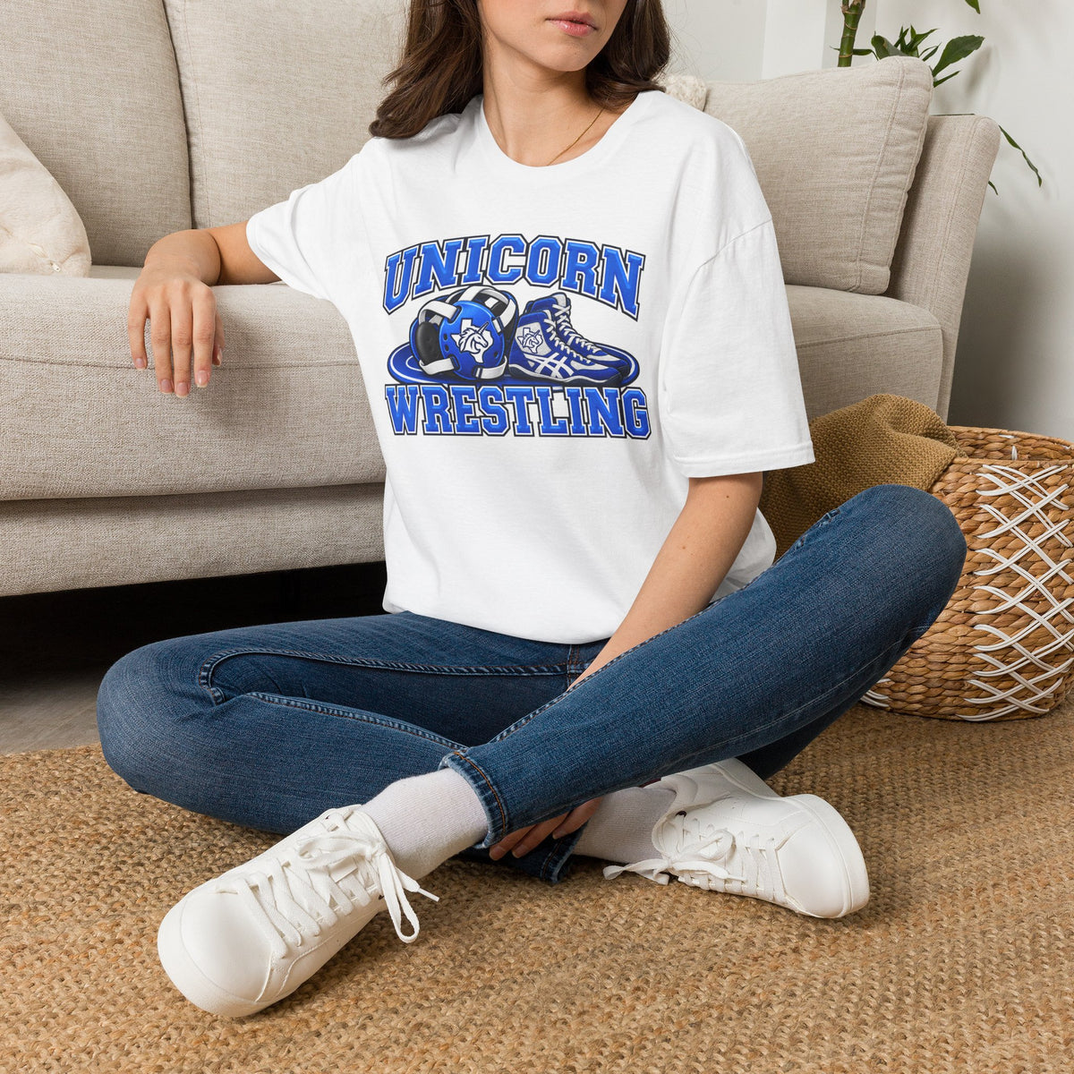 New Braunfels Unicorns Wrestling T-Shirt