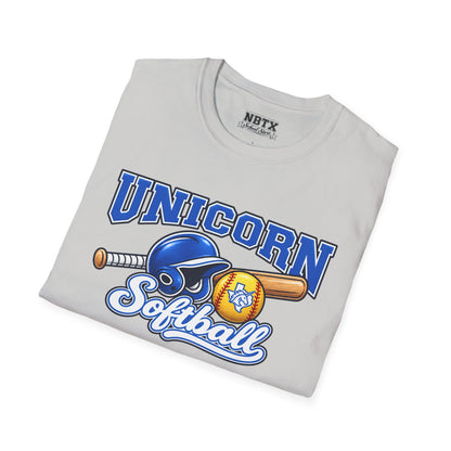 New Braunfels Unicorns Softball T-Shirt