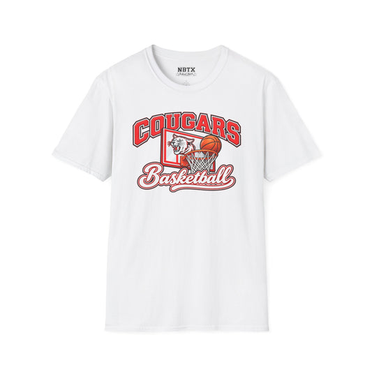 Canyon Cougars Basketball T-Shirt - Script