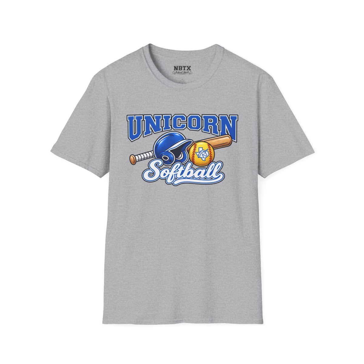 New Braunfels Unicorns Softball T-Shirt