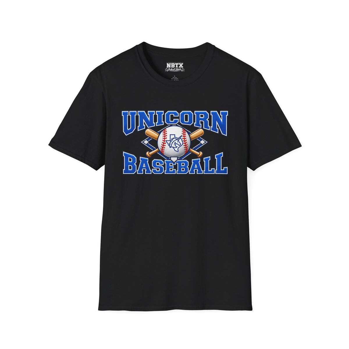 New Braunfels Unicorns Baseball T-Shirt