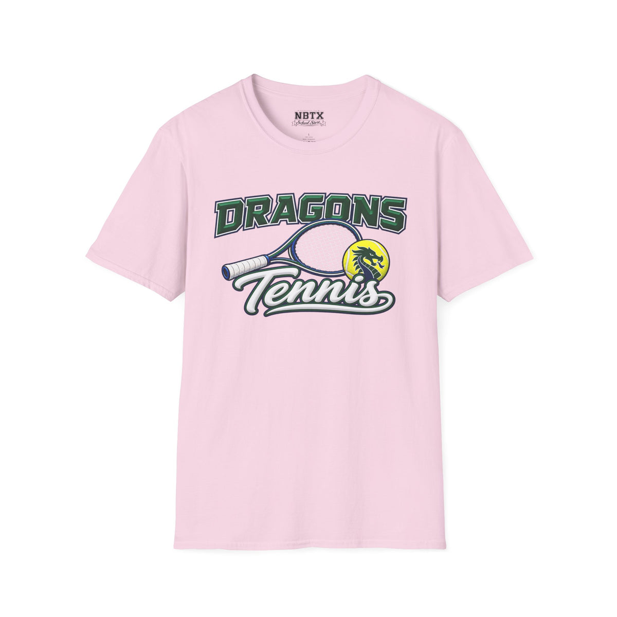 Long Creek Dragons Tennis T-Shirt - Script