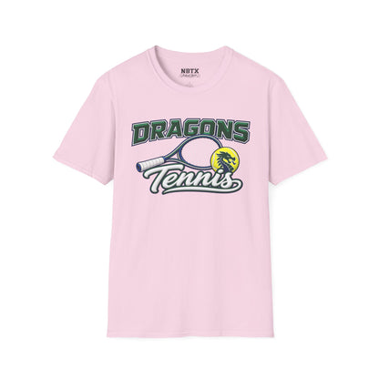 Long Creek Dragons Tennis T-Shirt - Script