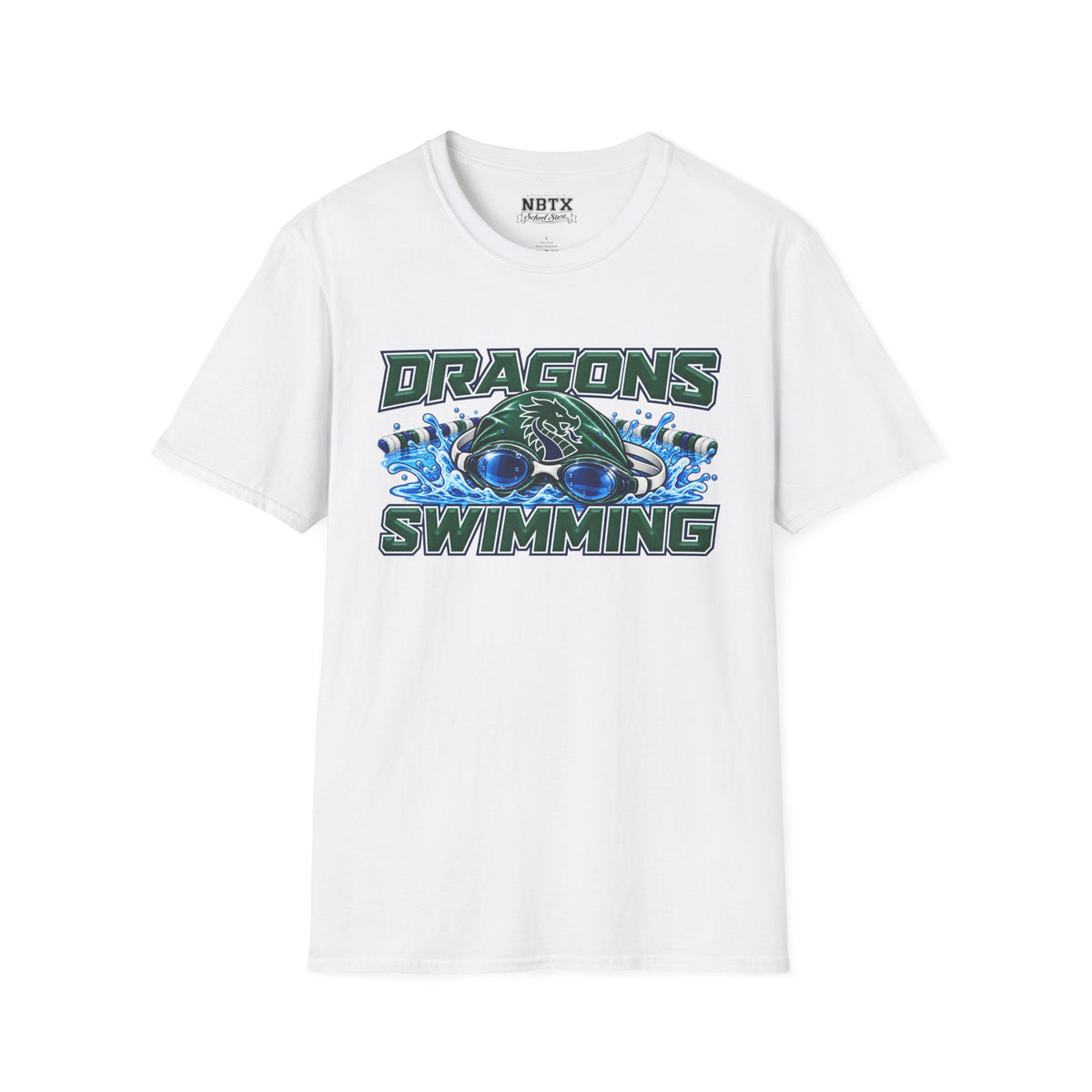 Long Creek Dragons Swimming T-Shirt