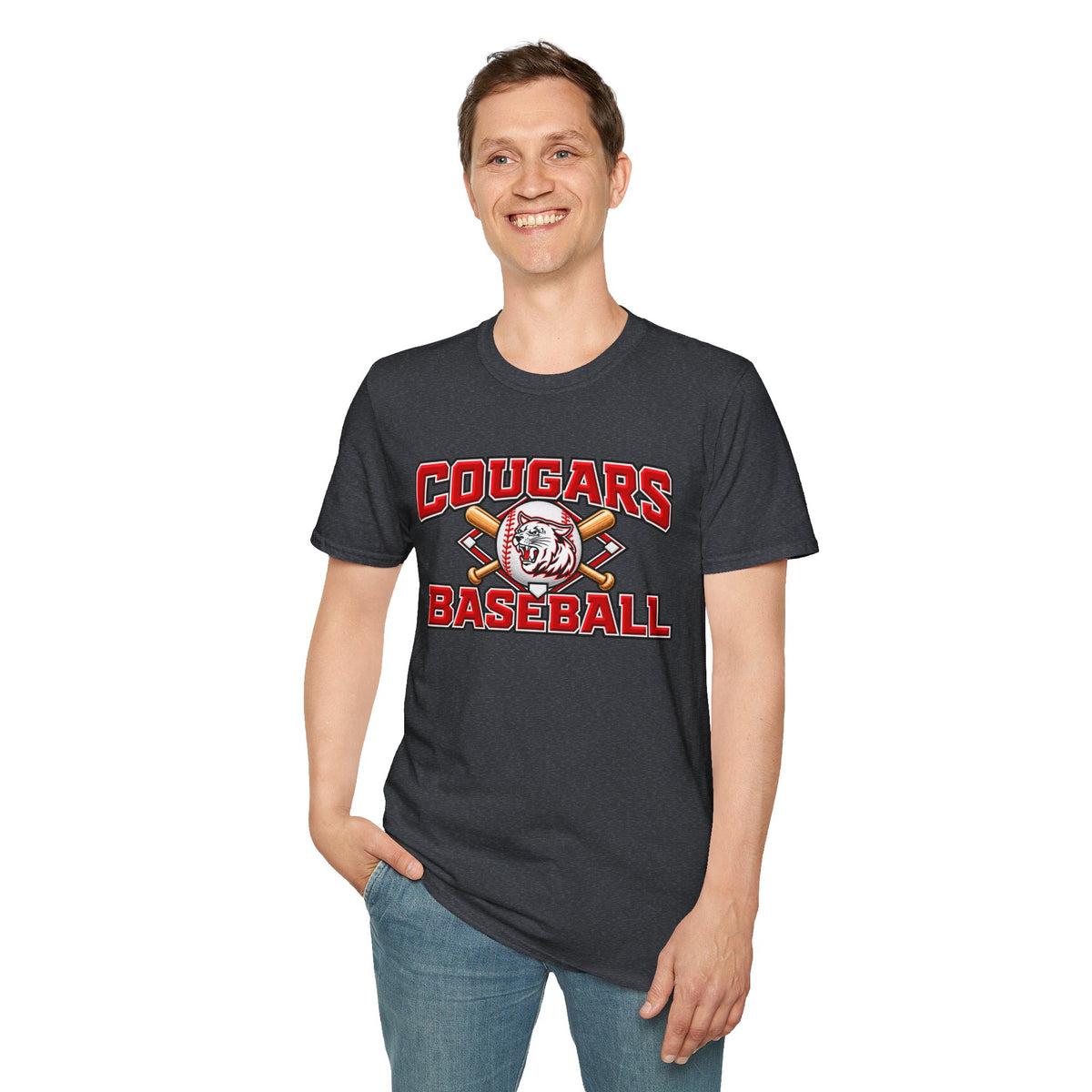 Canyon Cougars Baseball T-Shirt
