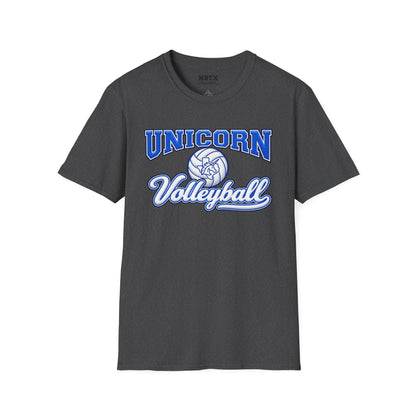 New Braunfels Unicorns Volleyball T-Shirt - Script