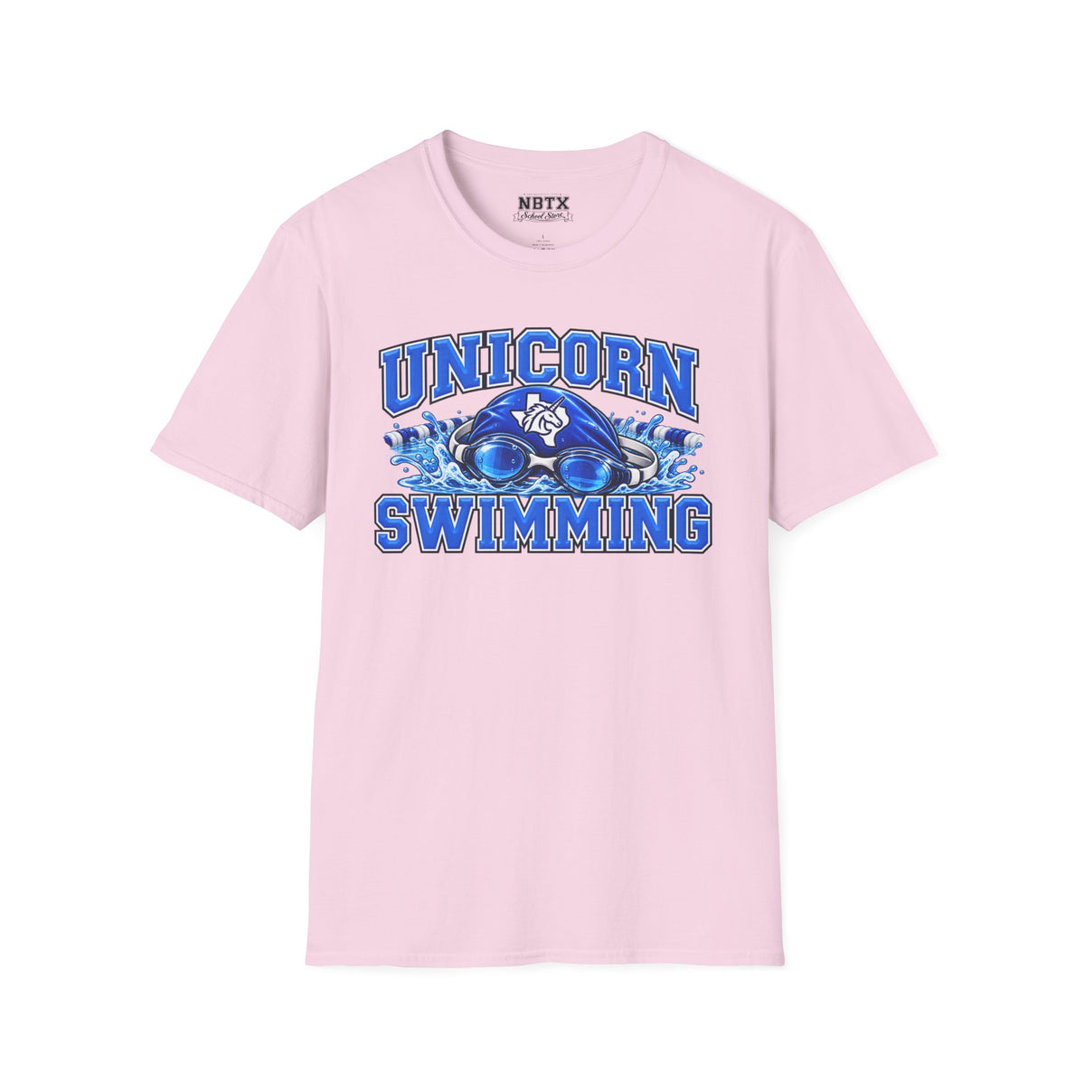 New Braunfels Unicorns Swimming T-Shirt