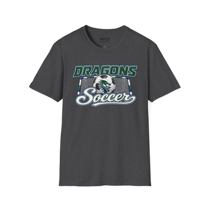 Long Creek Dragons Soccer T-Shirt - Script