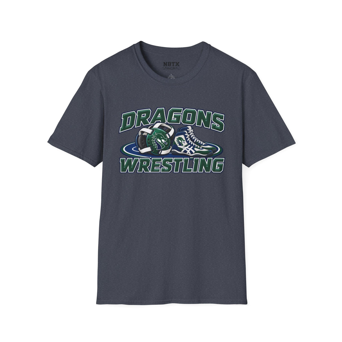 Long Creek Dragons Wrestling T-Shirt
