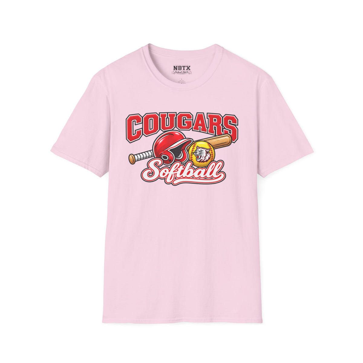 Canyon Cougars Softball T-Shirt - Script
