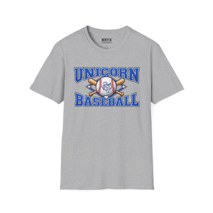New Braunfels Unicorns Baseball T-Shirt