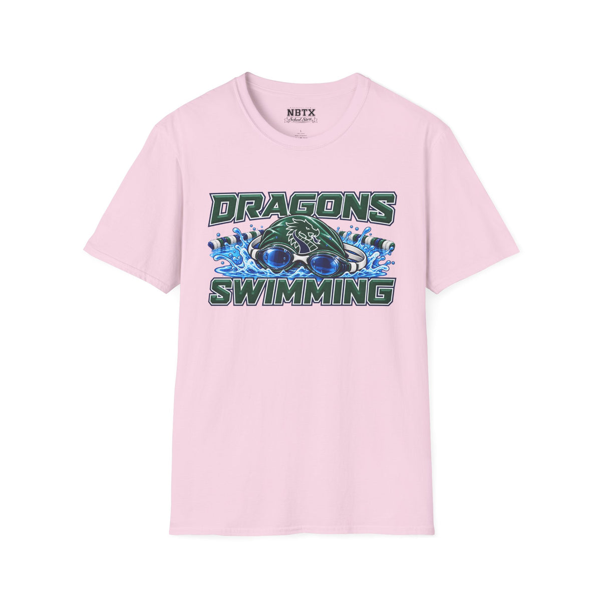 Long Creek Dragons Swimming T-Shirt