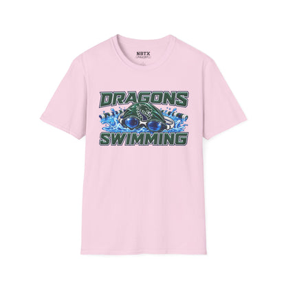 Long Creek Dragons Swimming T-Shirt