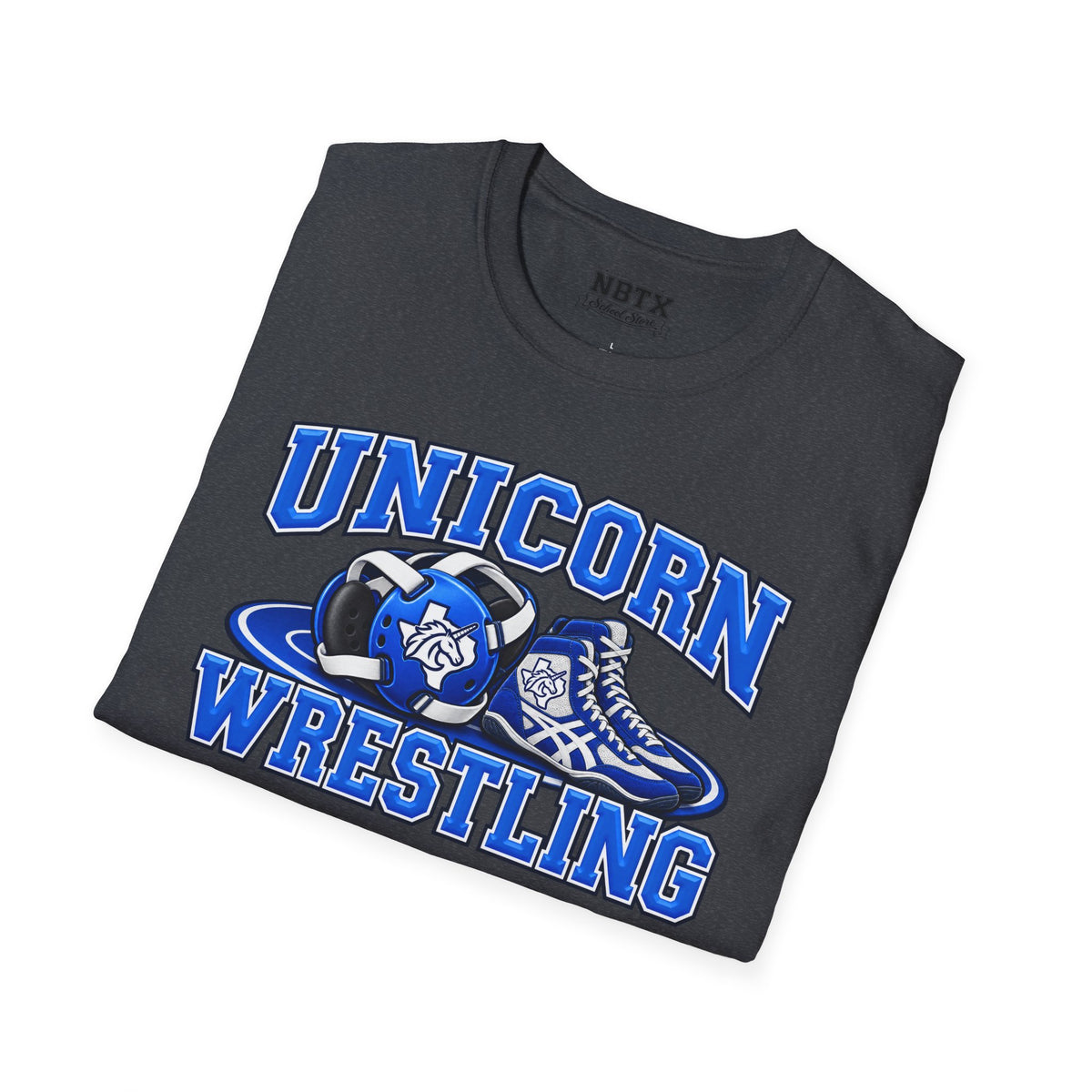 New Braunfels Unicorns Wrestling T-Shirt