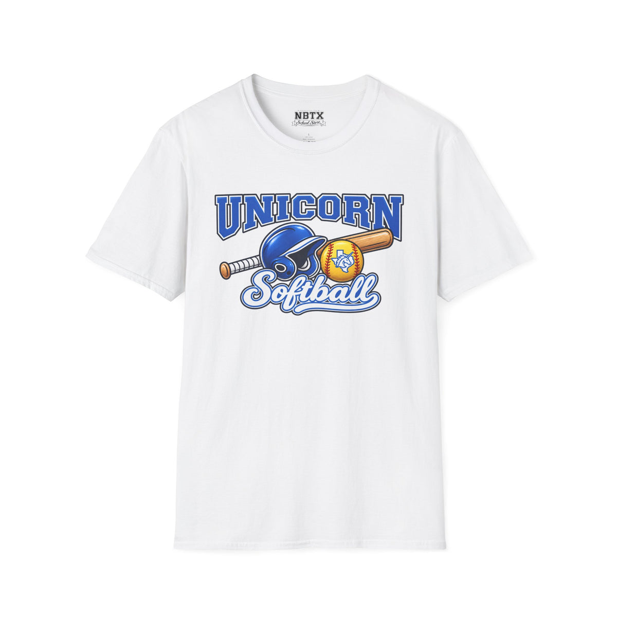 New Braunfels Unicorns Softball T-Shirt
