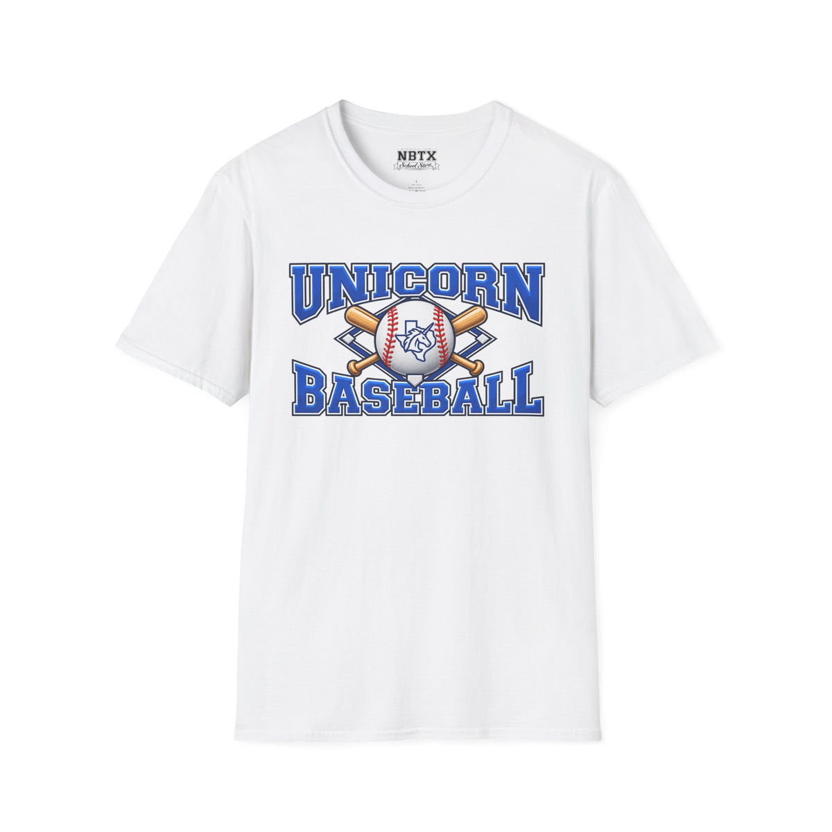 New Braunfels Unicorns Baseball T-Shirt