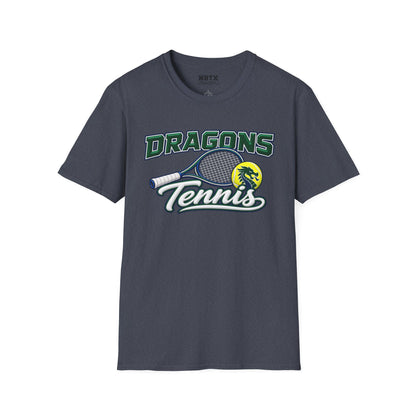 Long Creek Dragons Tennis T-Shirt - Script