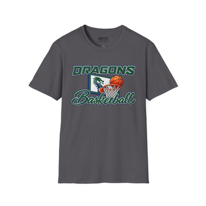 Long Creek Dragons Basketball T-Shirt - Script