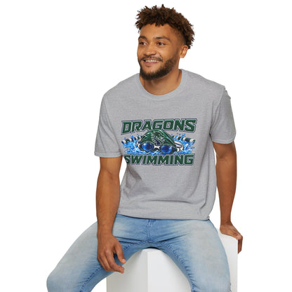 Long Creek Dragons Swimming T-Shirt