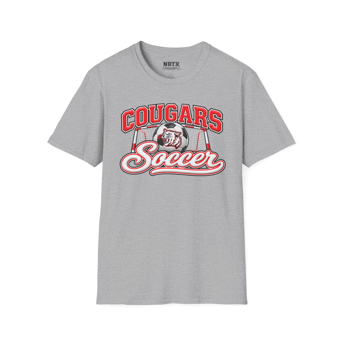 Canyon Cougars Soccer T-Shirt - Script