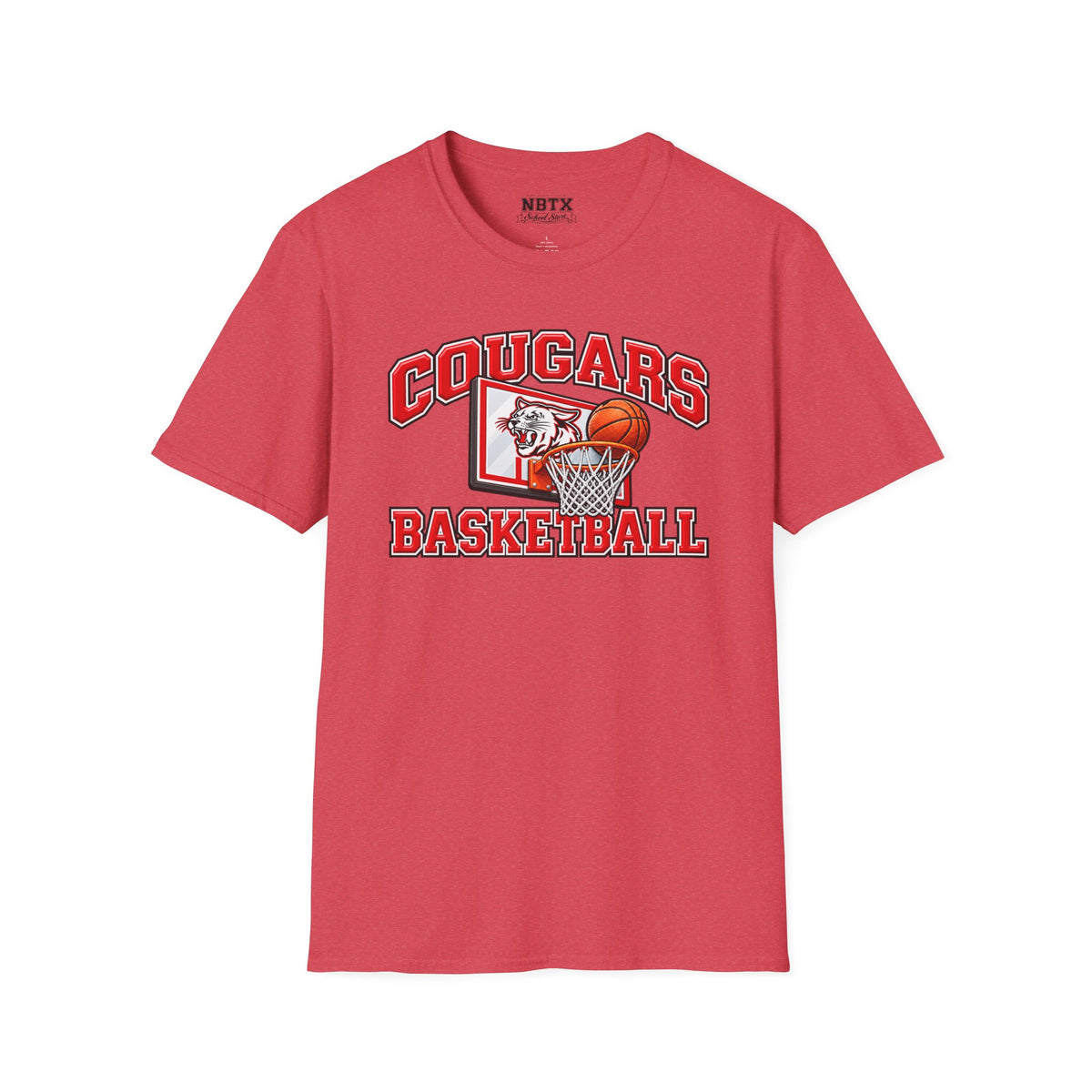 Canyon Cougars Basketball T-Shirt