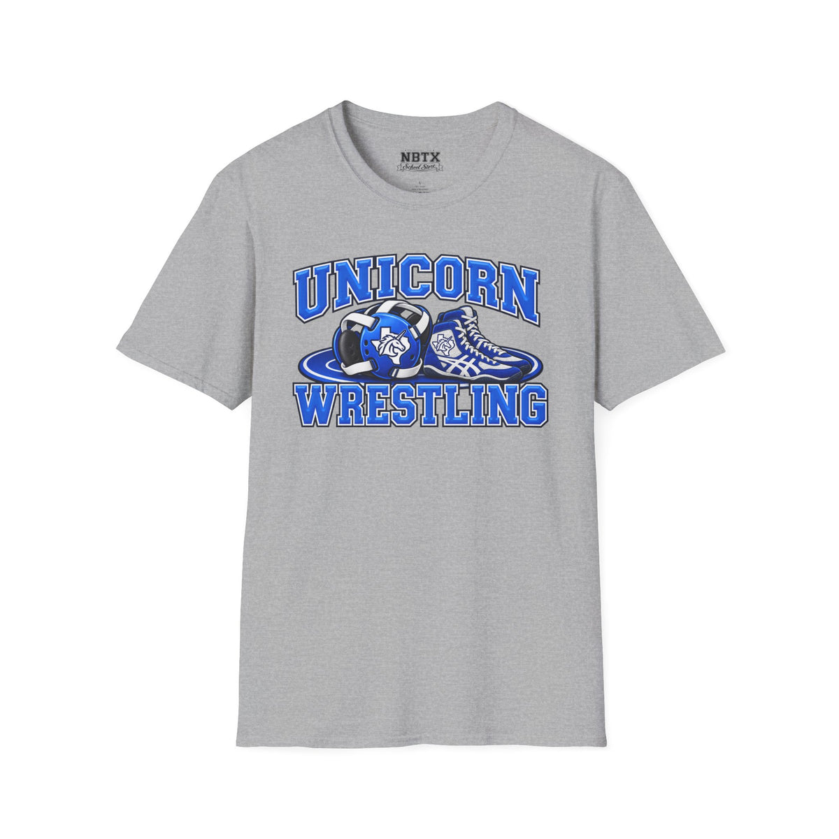 New Braunfels Unicorns Wrestling T-Shirt