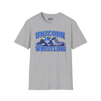 New Braunfels Unicorns Wrestling T-Shirt