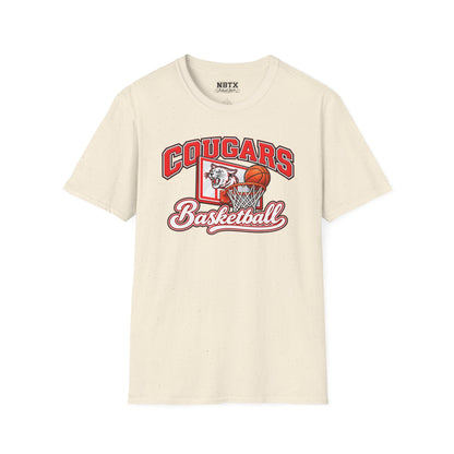Canyon Cougars Basketball T-Shirt - Script