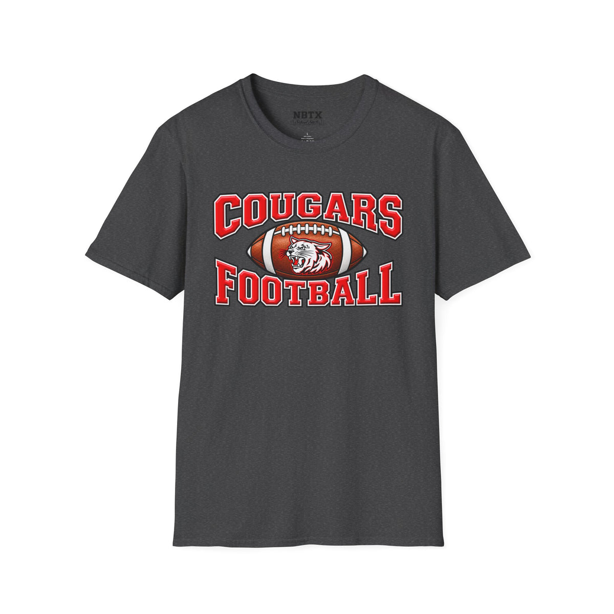 Canyon Cougars Football T-Shirt