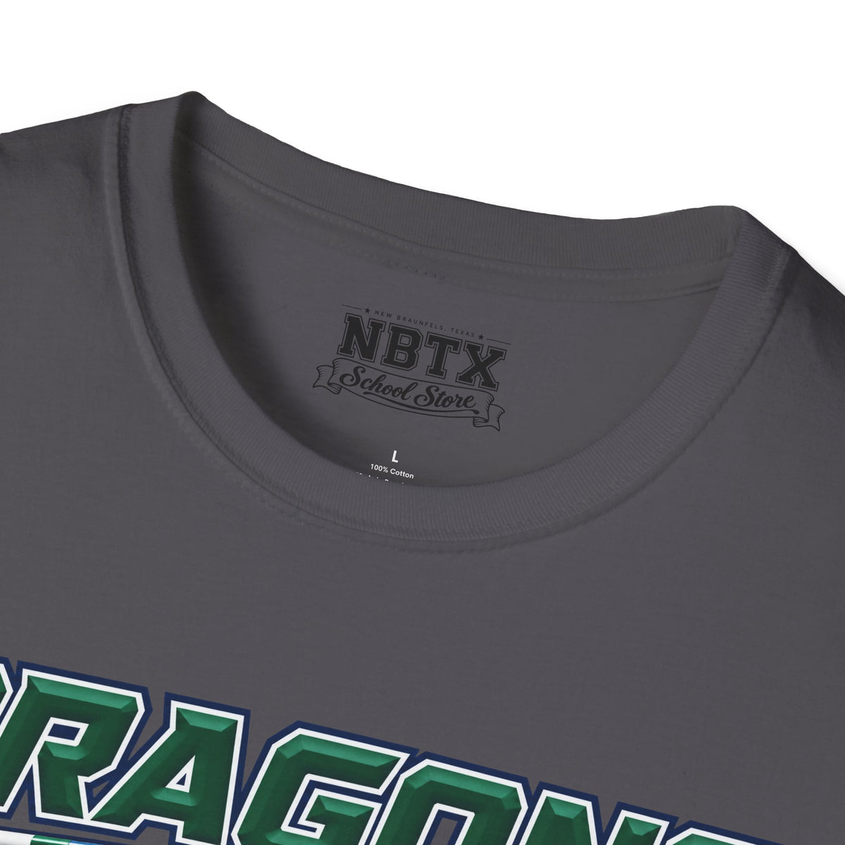 Long Creek Dragons Soccer T-Shirt - Script