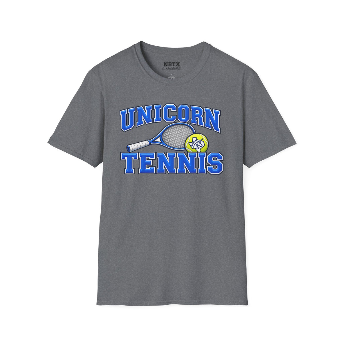 New Braunfels Unicorns Tennis T-Shirt