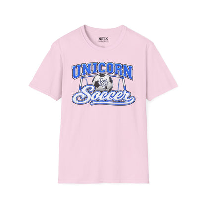 New Braunfels Unicorns Soccer T-Shirt - Script